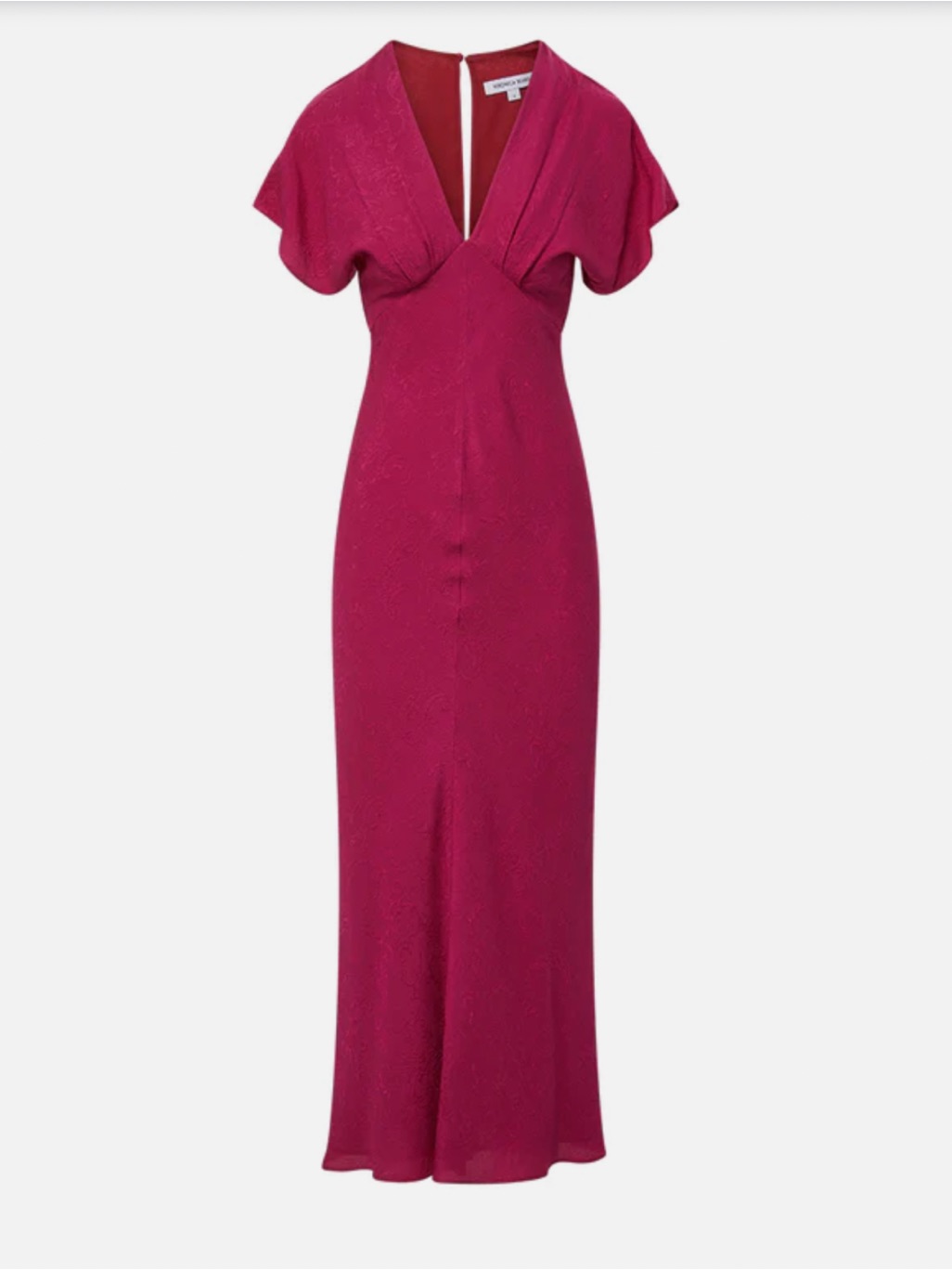 Veronica Beard Seymour Dress In Wildberry